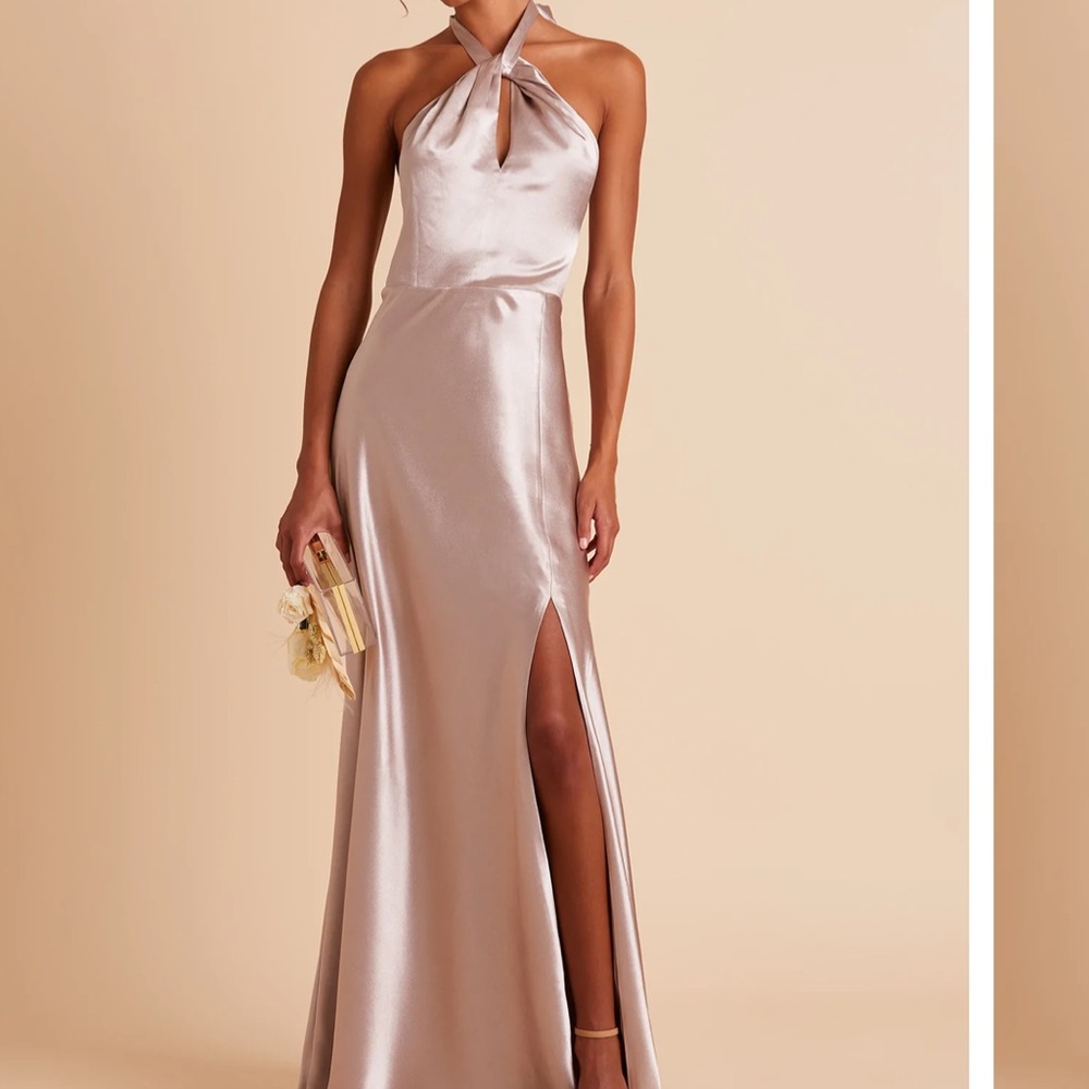 Taupe Bridesmaid Dress